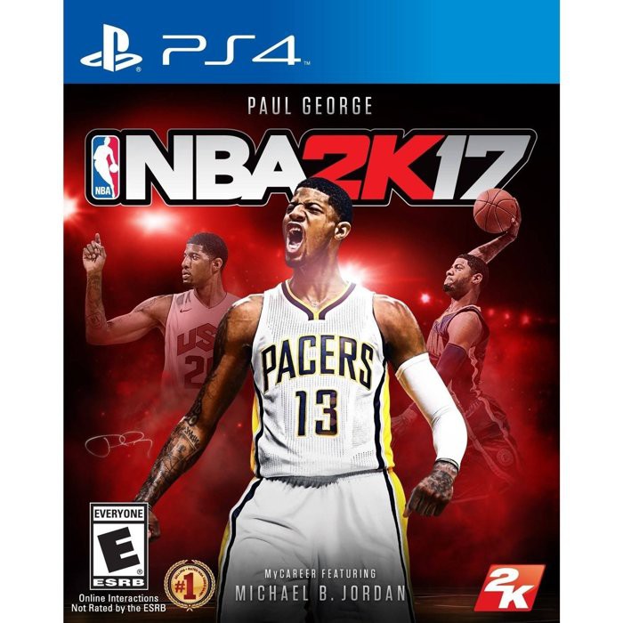 PS4 NBA 2K17 中文版 二手遊戲片