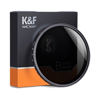 K&F Concept 相机可调ND滤镜 ND2~400渐变高密度滤镜 超薄滤镜 索尼佳能尼康单反相机 手机镜头滤镜