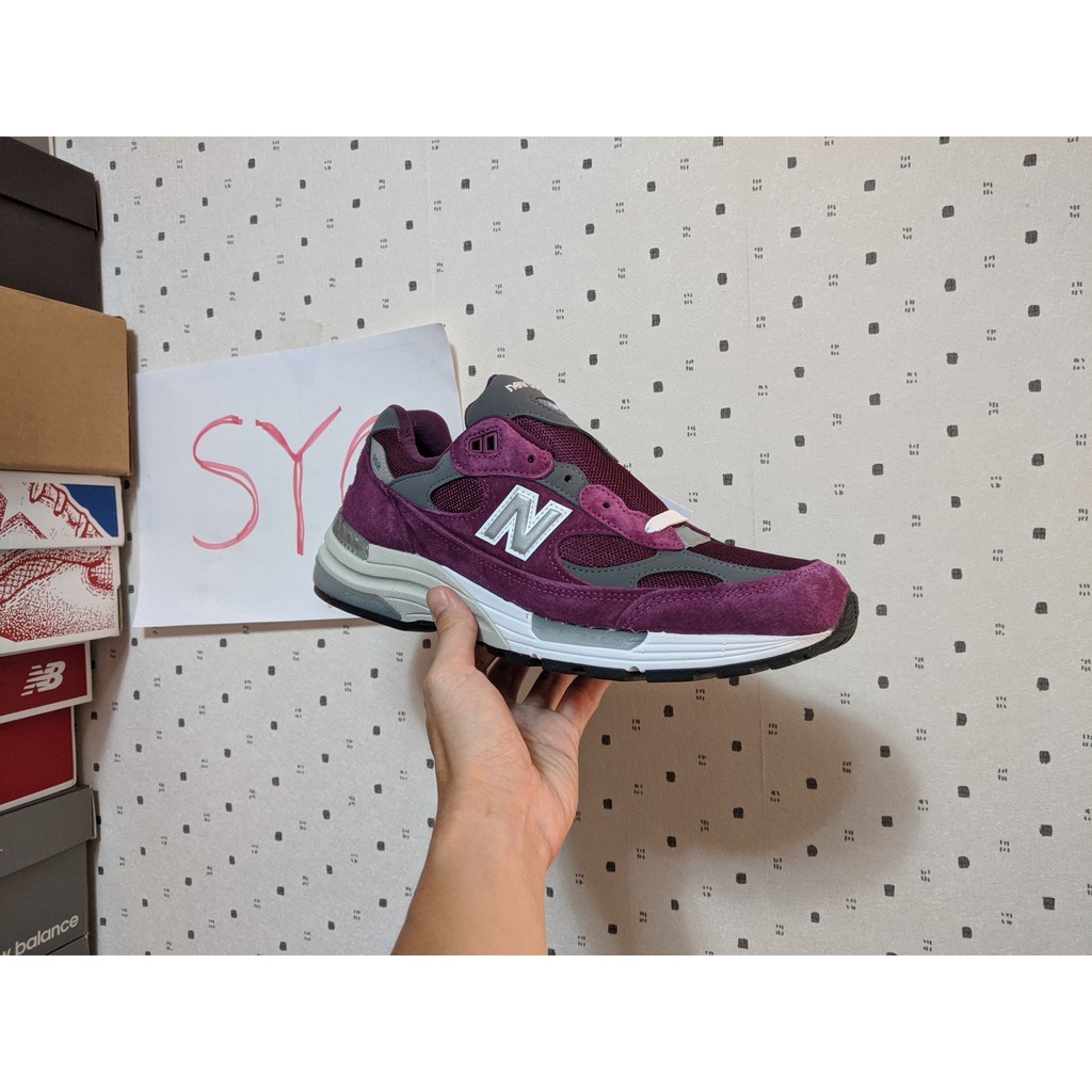 [SYG] New Balance 992 us7,7.5,10~11D 紫灰 美製 M992BA 993