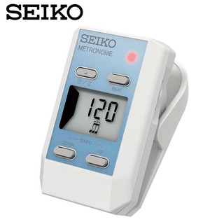 【公司貨】日本 SEIKO DM-51 夾式節拍器 電子節拍器 粉藍色 DM51 保固一年