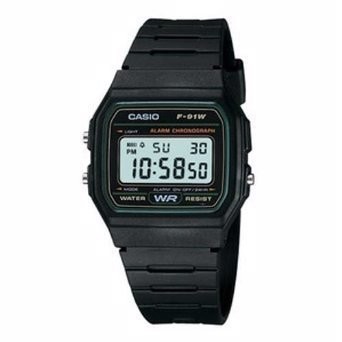 CASIO 卡西歐 經典復古數位運動錶 電子錶 學生錶 F-91W F-91WG