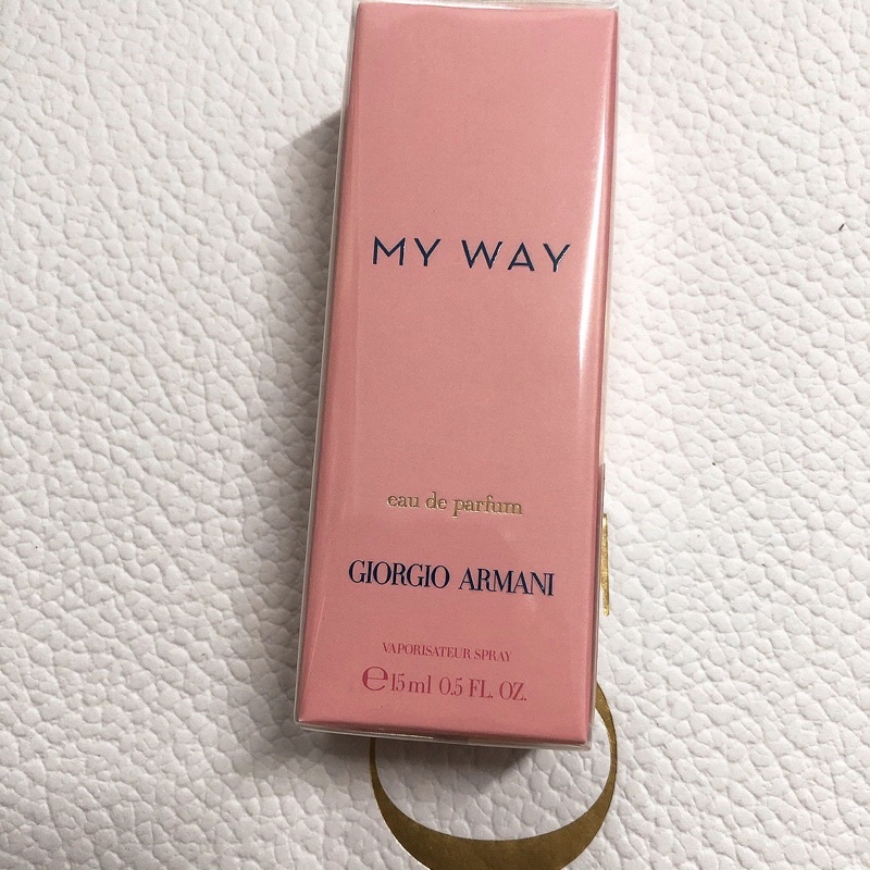 GIORGIO ARMANI  GA 亞曼尼 MY WAY 女性淡香精 15ml 全新 現貨