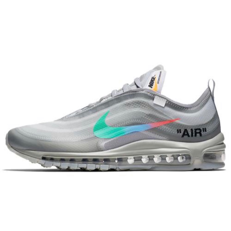 [俗俗賣潮流福利社，球鞋公社] Nike Air Max97 Off-White menta the ten 彩虹