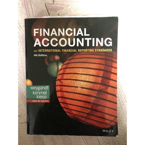financial accounting 4th edition 會計學 第四版