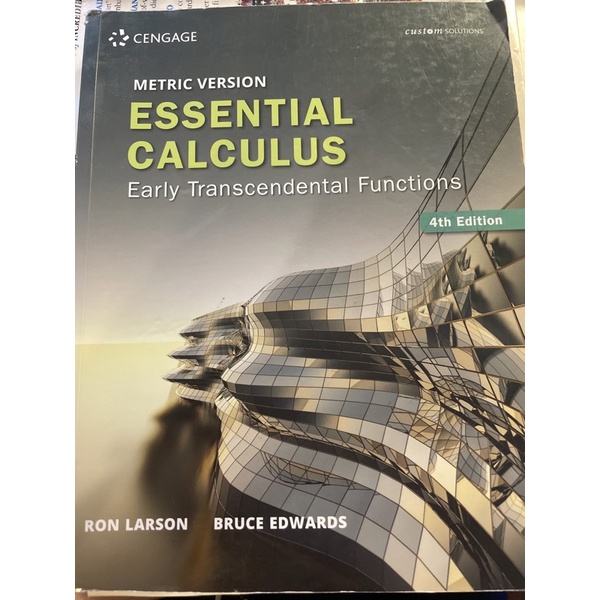 Essential calculus early transcendental functions 4th