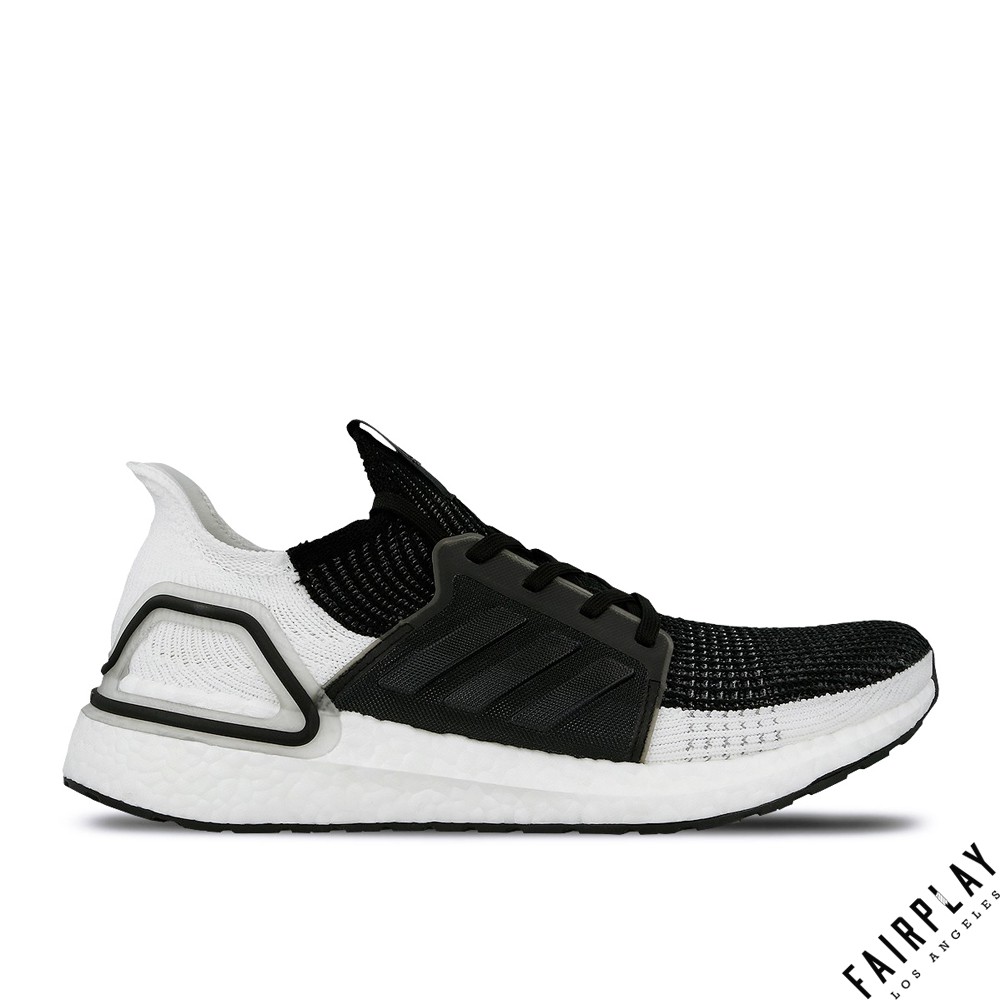 Adidas Ultra Boost 19 黑 男鞋 低筒 輕量 編織 專業 運動鞋 慢跑鞋 B37704