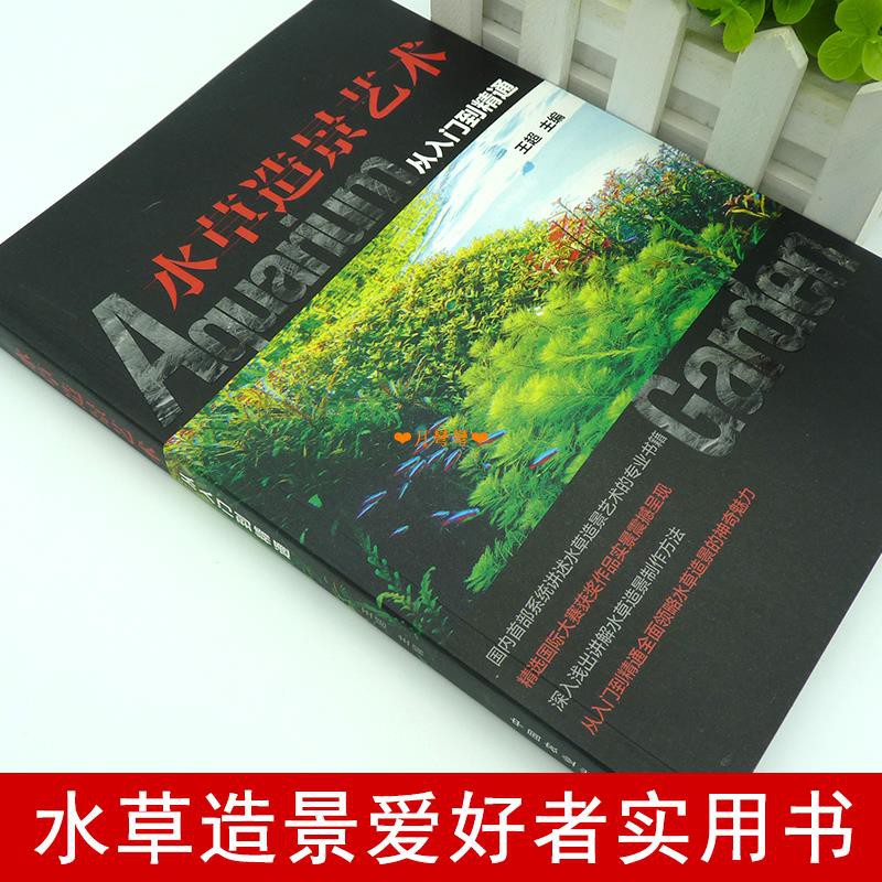 新品 水草書籍 水草造景藝術從入門到精通王超魚缸造景水族箱水草布景養水草缸水族館裝飾水族館造景水草栽培開缸藝術設