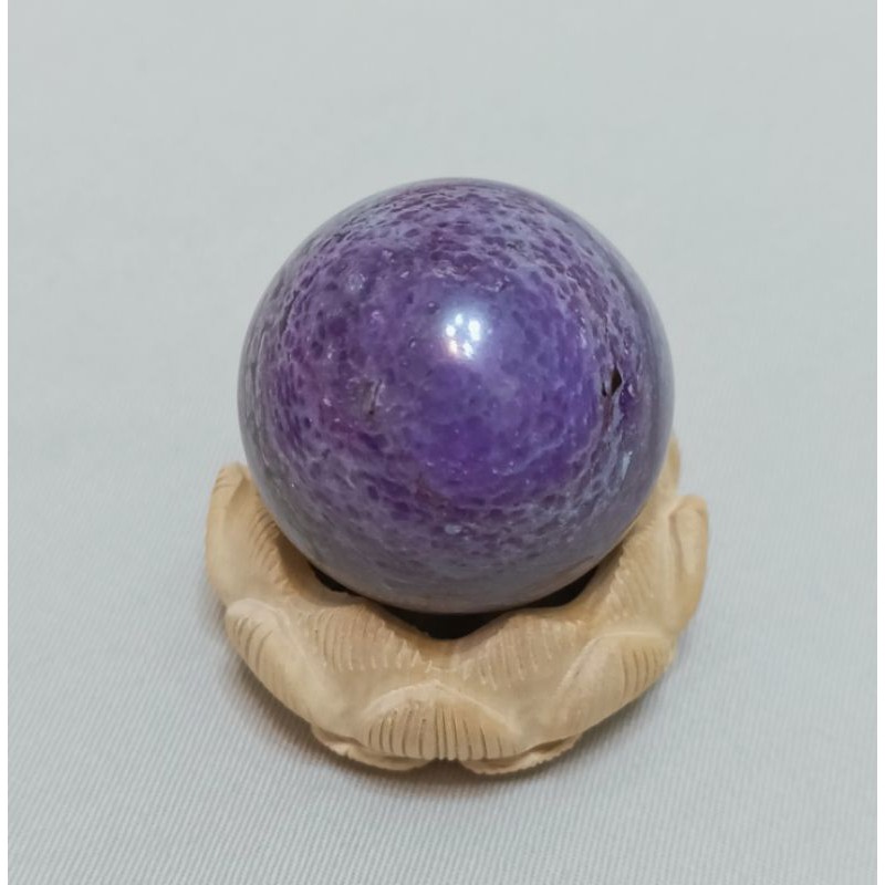 薰衣草紫舒俱徠石健康球/風水球單珠擺件#30mm