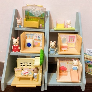 「六款合售」正版 森林家族Sylvanian Families 扭蛋盒玩 無缺零件