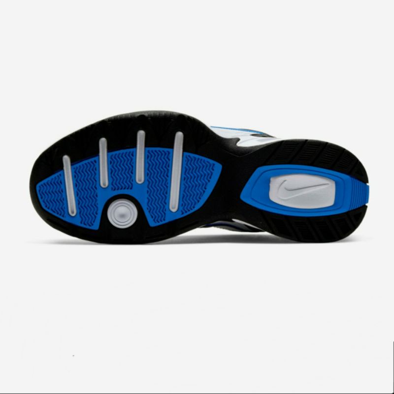 Image of 【米蘭鞋都】NIKE AIR MONARCH IV (男) 復古 氣墊 運動鞋 老爹鞋 415445-002 白黑藍 #4