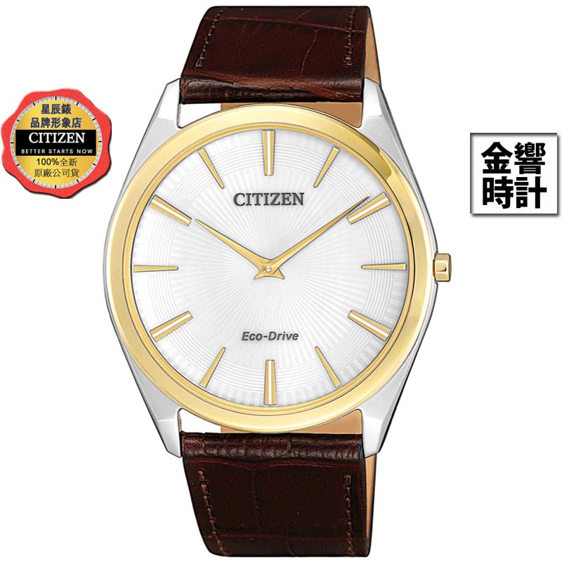CITIZEN 星辰錶 AR3074-03A,公司貨,光動能,時尚男錶,藍寶石鏡面,超薄4.7mm,日常生活防水,手錶