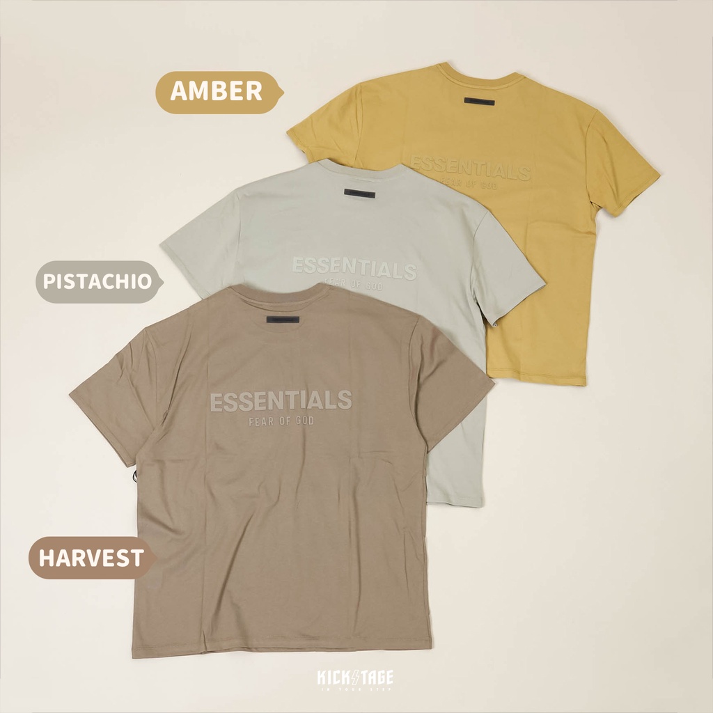 FOG Fear Of God ESSENTIALS TEE 背後字體 短袖 短T【631586】