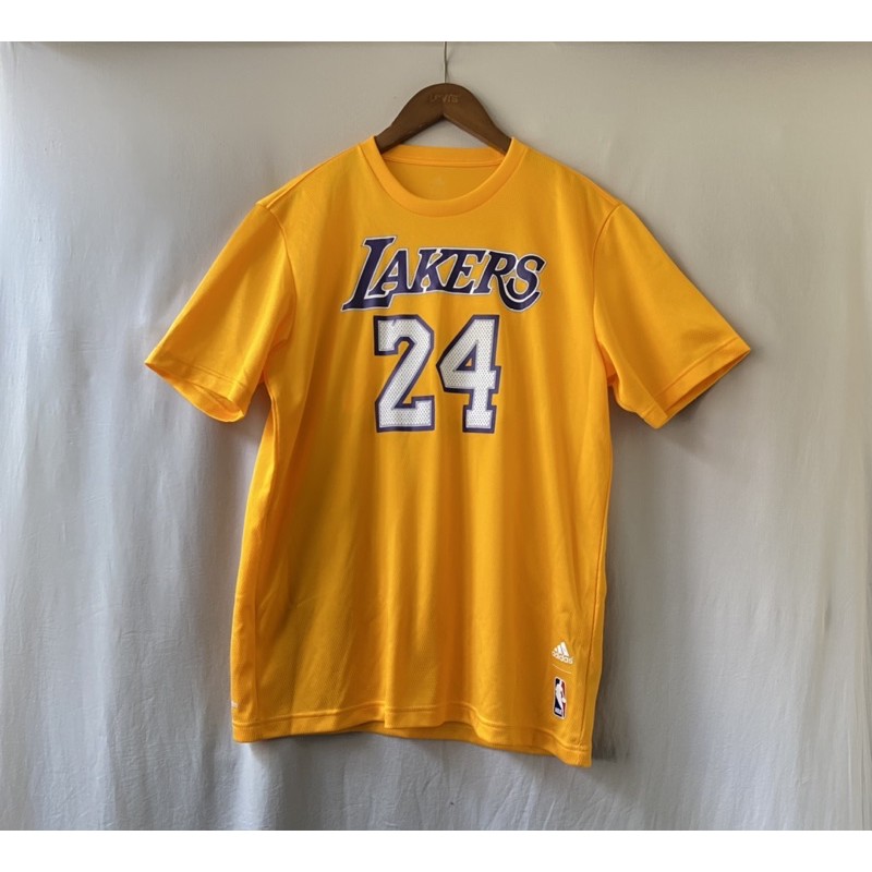 《舊贖古著》NBA Kobe 湖人隊 愛迪達 球衣 短袖 短踢 古著 vintage
