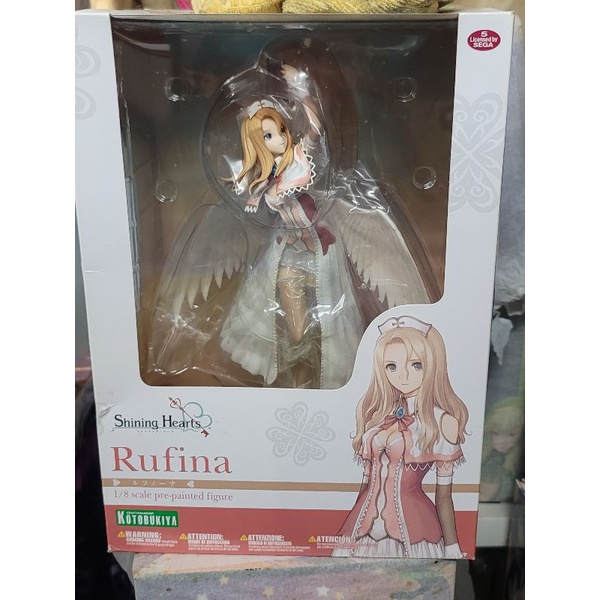 盒微損 壽屋 Shining Hearts 光明之心 紅茶王女 Rufina 露依娜 1/8 正日版 全新未拆