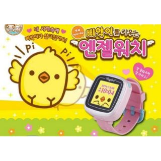 廣告主打 韓國 MIMI WORLD 可愛小雞養成電子錶 觸控式螢幕