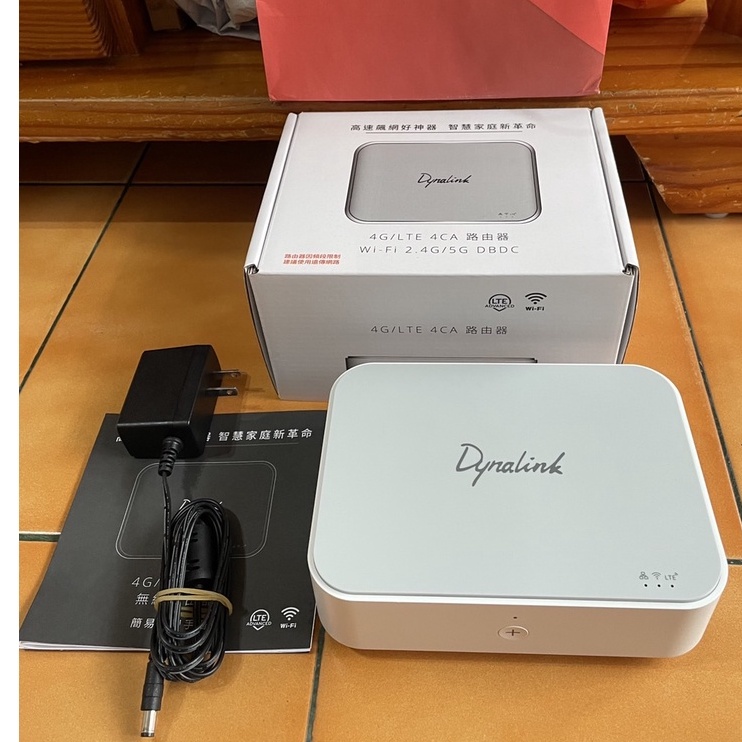 Dynalink RTL6100W 6100 無線路由器(灰) 4G