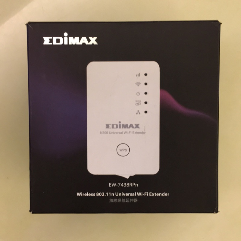 EDIMAX訊舟 EW-7438RPn Mini Wi-Fi 多模式無線訊號延伸器