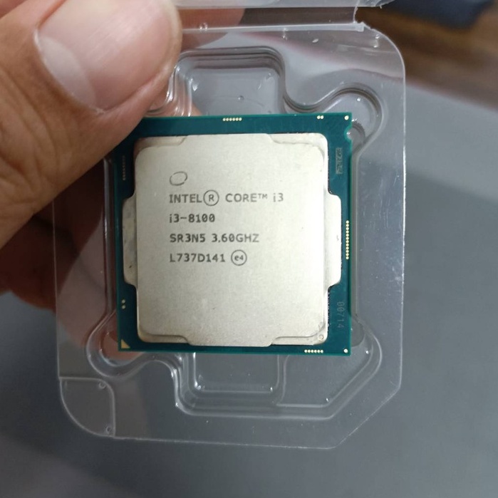 intel i3-8100  正式版 處理器 8代 CPU