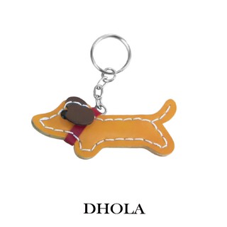 DHOLA｜臘腸狗吊飾鑰匙圈材料【4色】/ DIY材料 / 手工藝 / 零錢包 / 仿皮革材料 / 手作 朵拉手藝材料