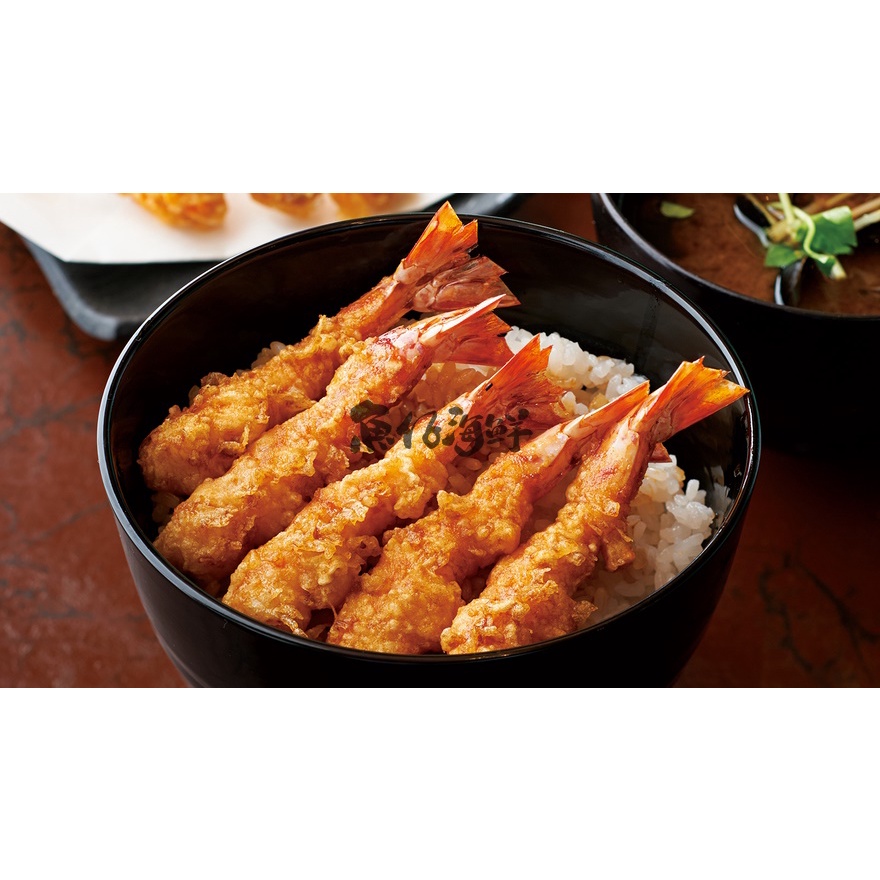 天婦羅炸蝦(10尾/300g/盒)#酥脆外皮和鮮嫩蝦肉的日式經典／🈵799免運／冷凍超商取貨／【魚仔海鮮】