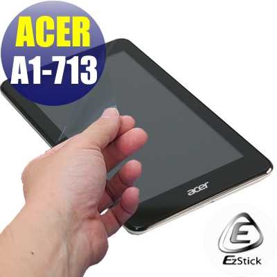 【EZstick】ACER Iconia A1-713 專用 靜電式平板LCD液晶螢幕貼 (可選鏡面或霧面)