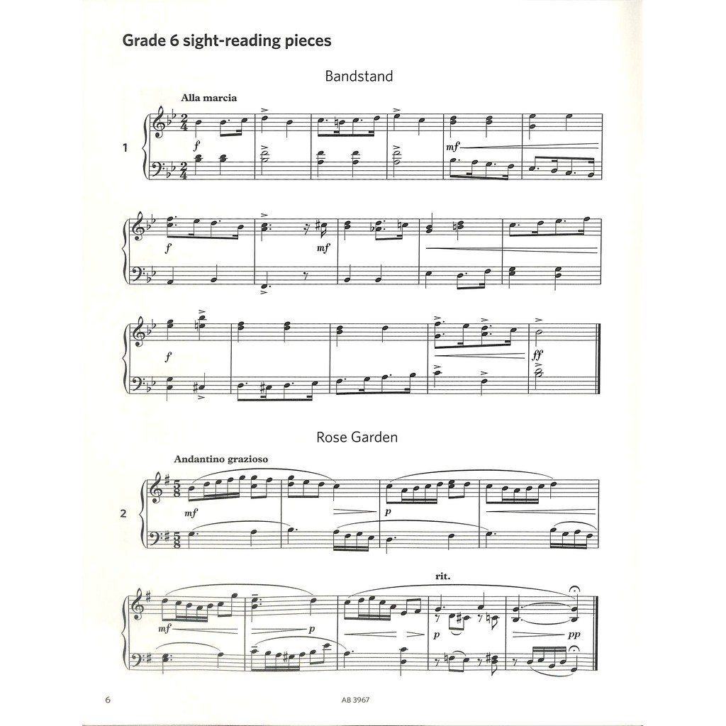 Abrsm 鋼琴視譜練習教材第6級more Piano Sight Reading G6 Kaiyi Music 蝦皮購物