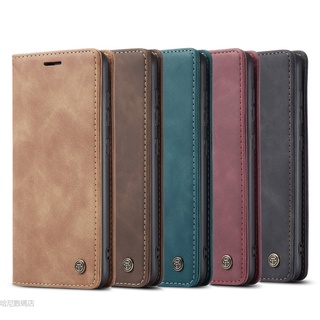 三星S22 A52 A32 Note20 S21 note10 S23 ultra【磨砂皮套】 掀蓋保護殼磁吸全包手機殼