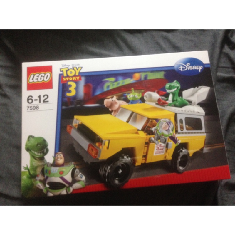 Lego 樂高 玩具總動員 Toy story 7598 pizza車 三眼怪 巴斯 胡迪 絕版 盒況普通