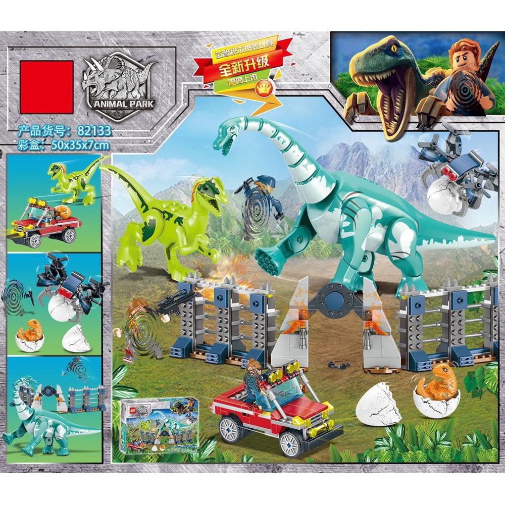 LEGO Brachiosaurus Velociraptor 