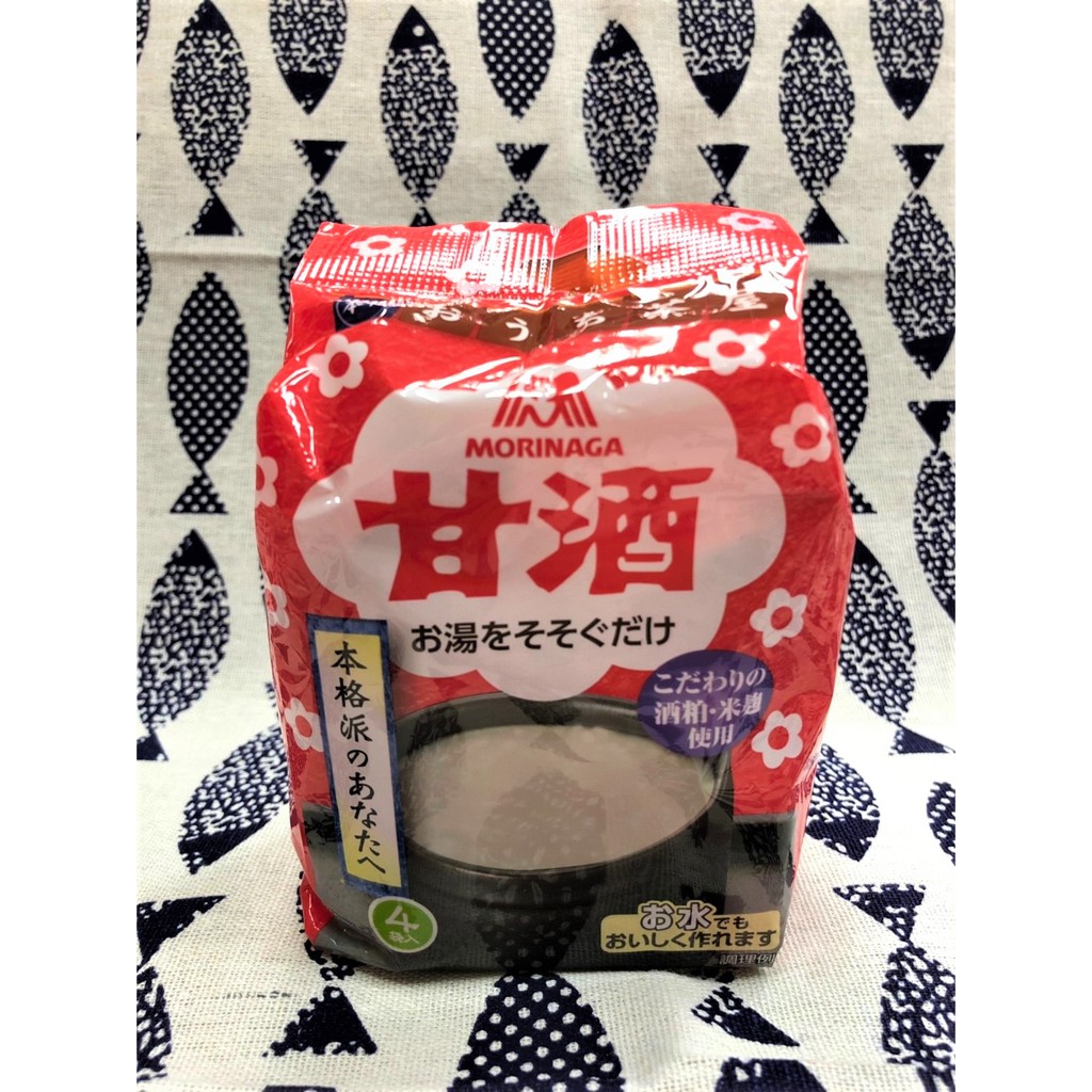 現貨 日本森永甘酒酒釀 紅豆湯 沖泡即食 蝦皮購物