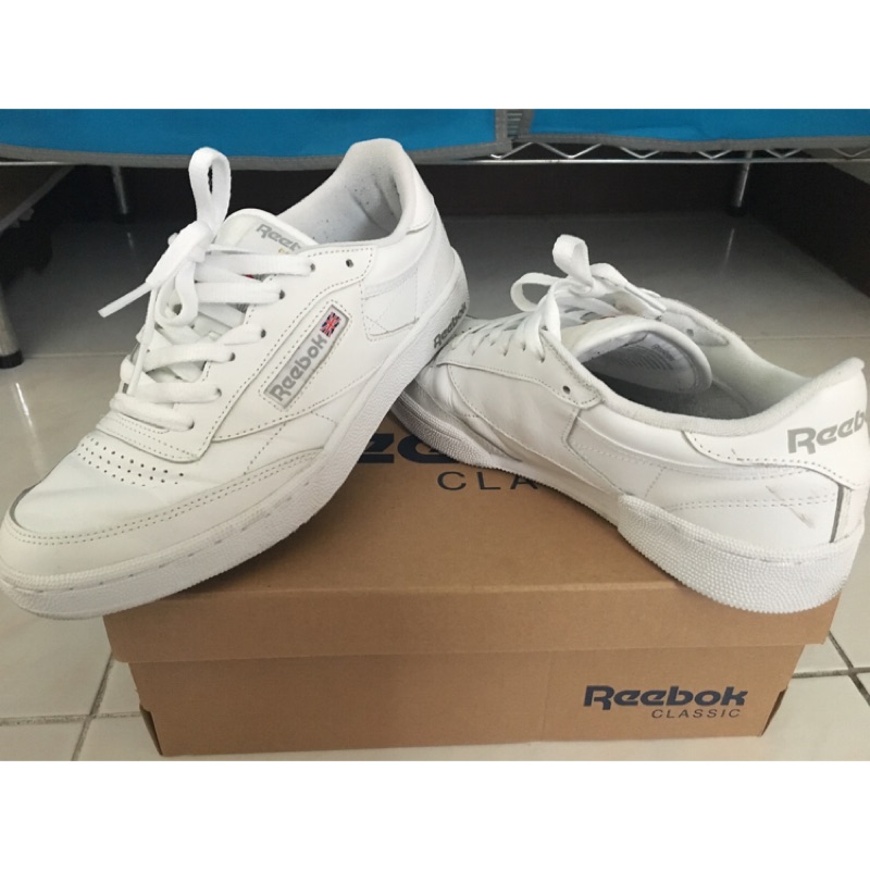 二手-Reebok club c 85 小白鞋 網球鞋