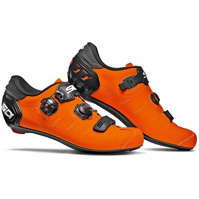胖虎單車 Sidi Ergo 5 Carbon Road Shoe - matt orange/black 公路車鞋