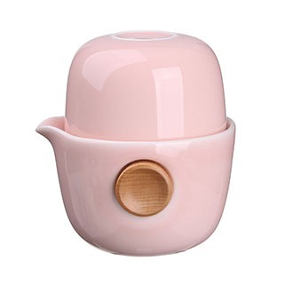 【回甘草堂】宜龍 QUICKER獨享組-粉紅 泡茶 茶具