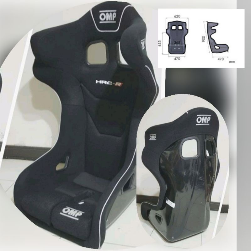人身部品~全新正義大利HRC-R FIA認證賽車椅單張含L板雙軌滑槽再送腳架~