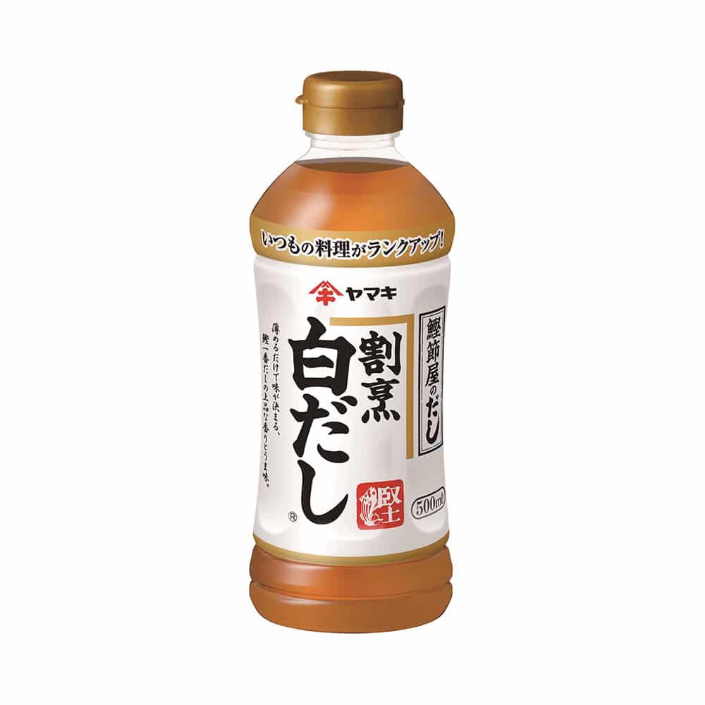 [好之味] 日本 雅媽吉 YAMAKI 鰹魚淡色濃縮高湯 白醬油 500ML 現貨 調味