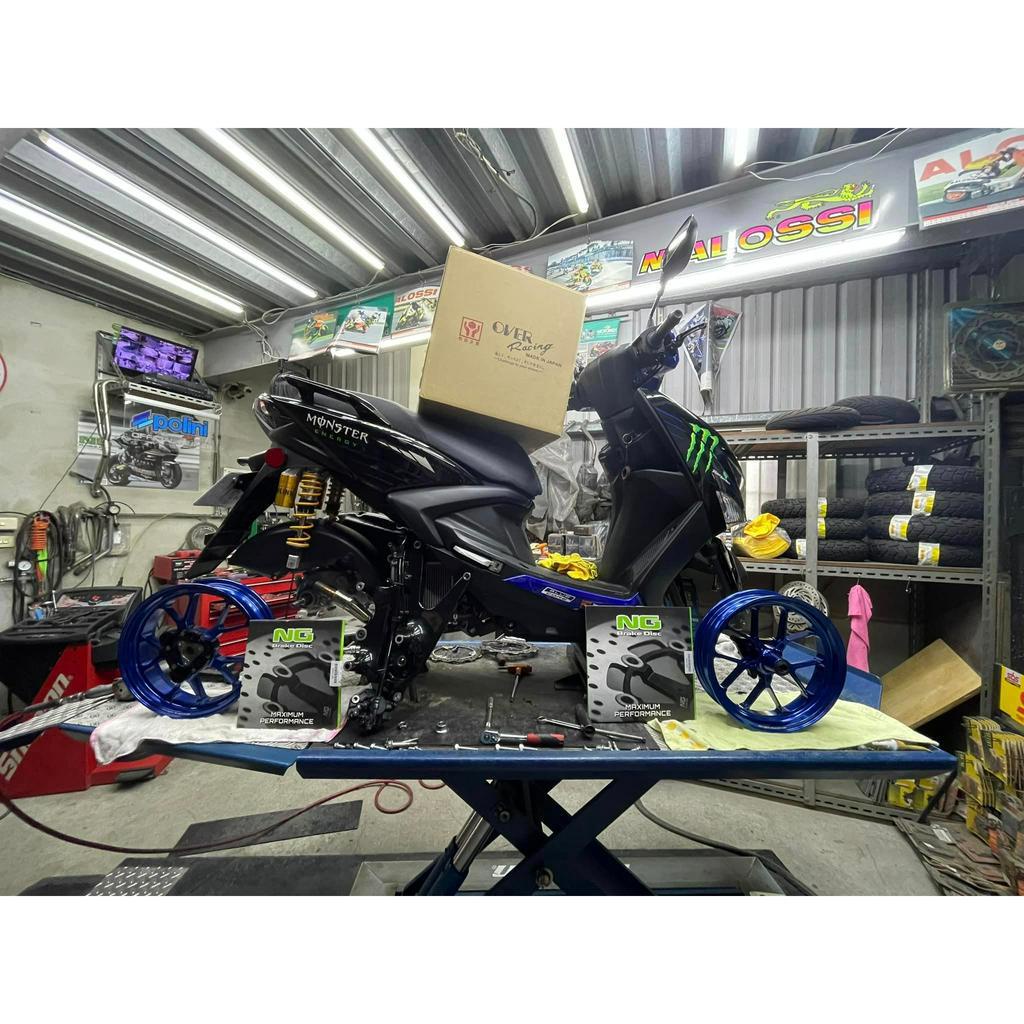 日本 OVER Racing GP-TEN 十爪13吋鍛造框 水冷六代戰 / 水冷BWS 125 改13吋鍛造框