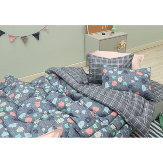 韓國兒童四季被【溫暖家】OLIVIA DECO 小怪獸 大童 被子 枕頭套 水洗 棉被 涼被 被單 床墊 枕套 墊