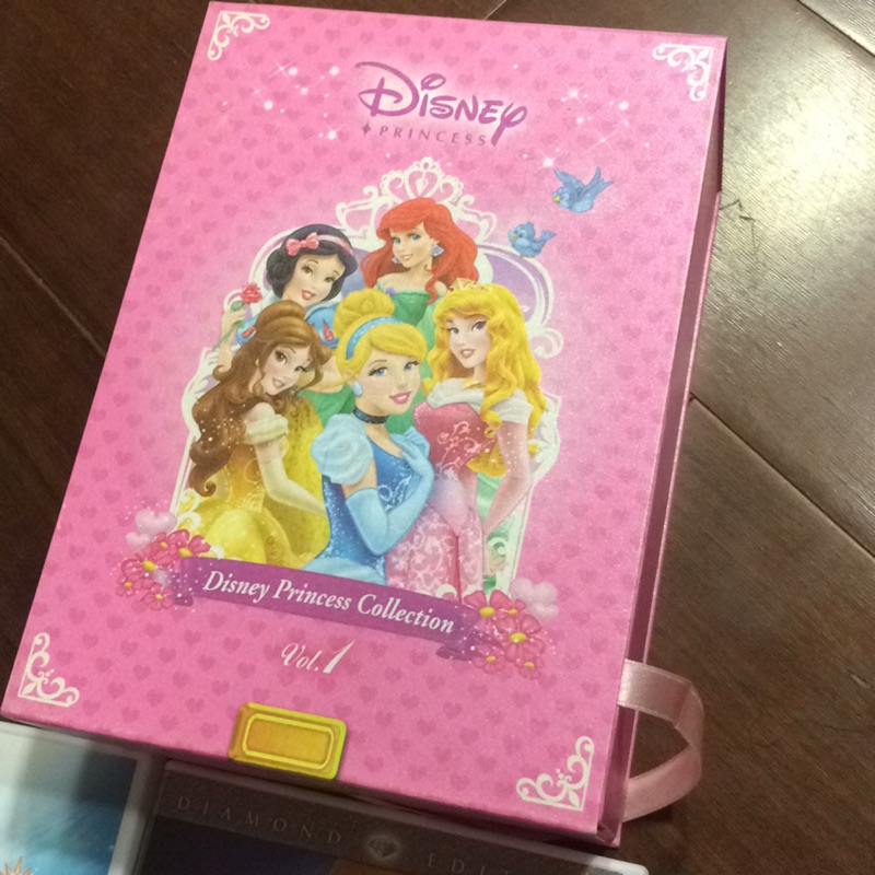 絕版 迪士尼公主系列DVD合集 （ 小美人魚 白雪公主 睡美人 美女與野獸 灰姑娘