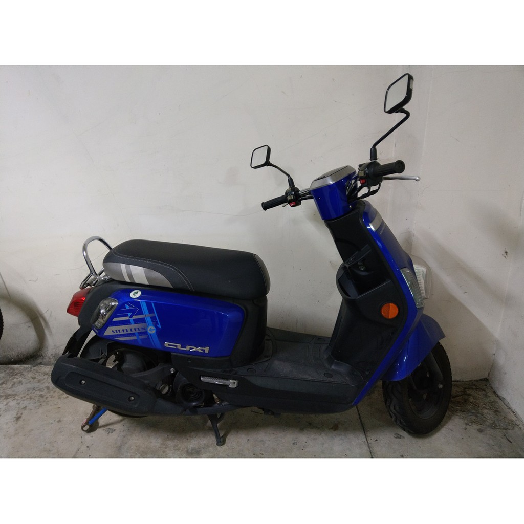 山葉機車yamaha Cuxi 100cc 藍色 女用車少騎 里程數1萬 蝦皮購物