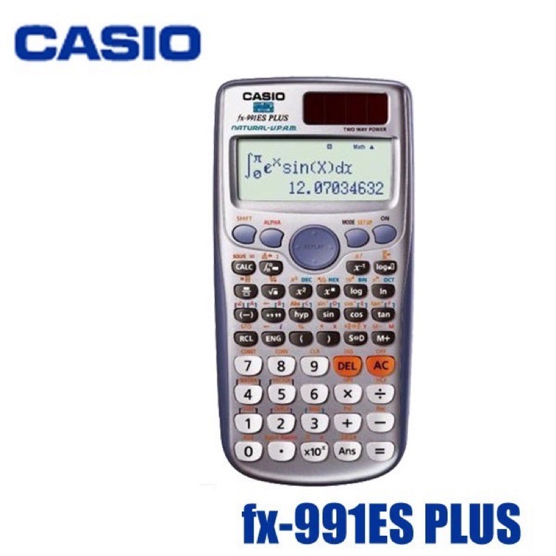 CASIO 991es plus 內置電池 科學函數計算器 全功能科學計算器  學生函數 專業計算器