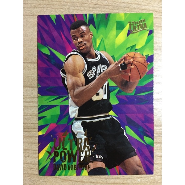 fleer ultra 95-96 DAVID ROBINSON 特卡 nba 球員卡 馬刺