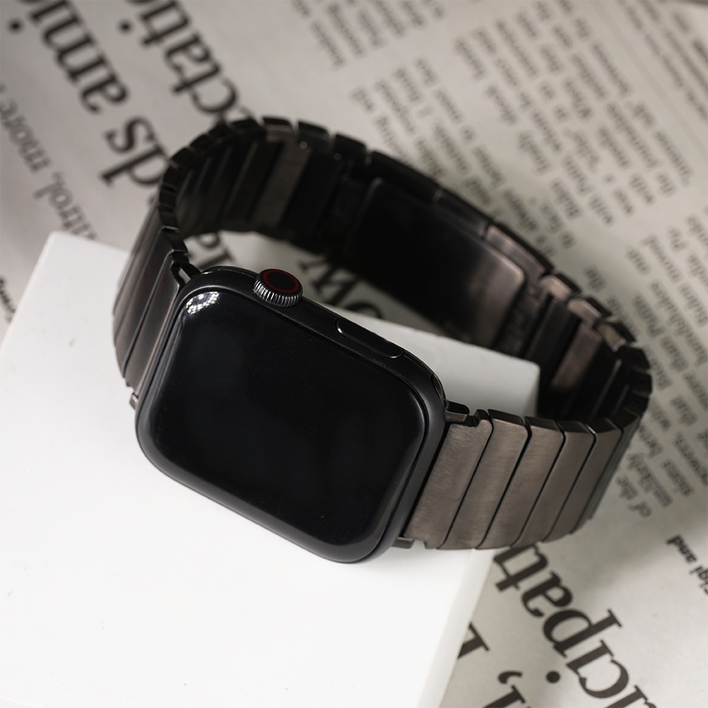 Apple watch-蘋果錶帶/橫版鈦金屬錶帶
