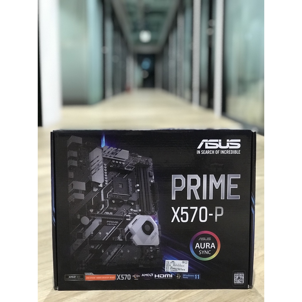 【全新未拆】ASUS 華碩 PRIME X570-P AMD X570 P AM4腳位 台灣公司貨 4年保