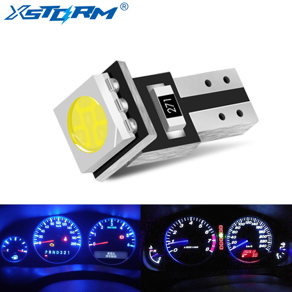 MITSUBISHI T5 LED 74 燈 5050SMD 汽車儀表板儀表板燈泡適用於三菱藍瑟 Eclipse Gal