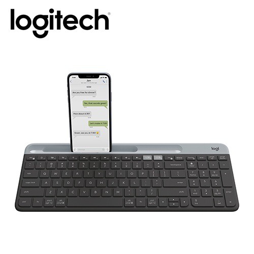 Logitech 羅技 K580 超薄跨平台藍牙鍵盤 石墨灰 現貨 廠商直送