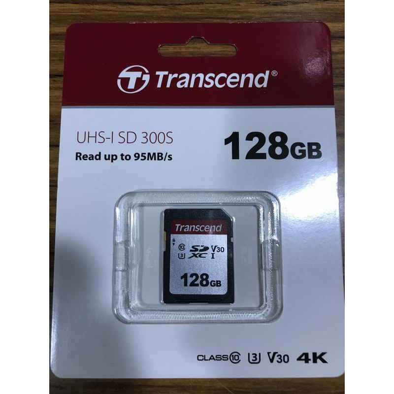 點子電腦-北投◎創見Transcend 128G UHS-I SD 300S C10 V30 4K 大卡記憶卡◎820元