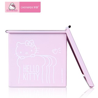 (烘焙廚房) Chefmade學廚KT7029正版Hello kitty凱蒂貓水立方不粘生吐司盒正方形吐司模蜜糖吐司模