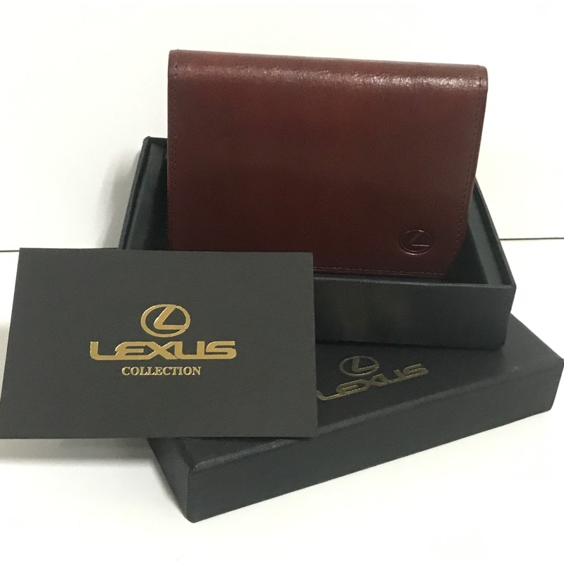 Lexus精品_名片夾/lexus/LEXUS/咖啡色/名片夾