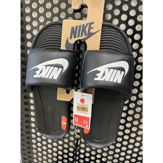 NIKE 拖鞋 白LOGO 黑 CN9675-002