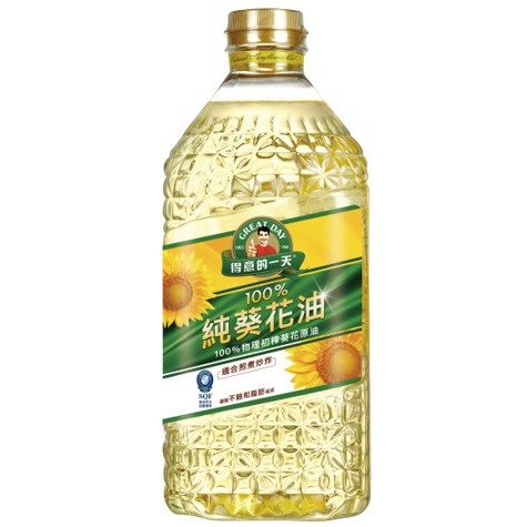 桂格 得意的一天葵花油 2L (良品小倉)